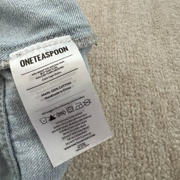 REVOLVE Light Blue Distressed Women's Jeans - Picture 11 of 11